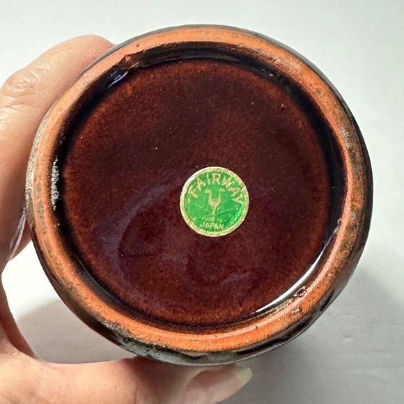 Fairway Japan Vintage Red Clay Little Brown 5.5" Jug No Cork SEE PHOTOS - Picture 7 of 10